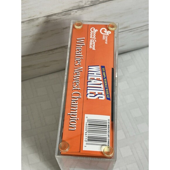 1998 SEALED! Tiger Woods collectable Wheaties box Limited Edition Inaugural Box - Picture 8 of 10